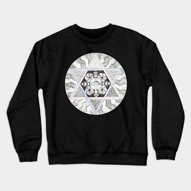 Vision of the Aether Crewneck Sweatshirt by jakekane